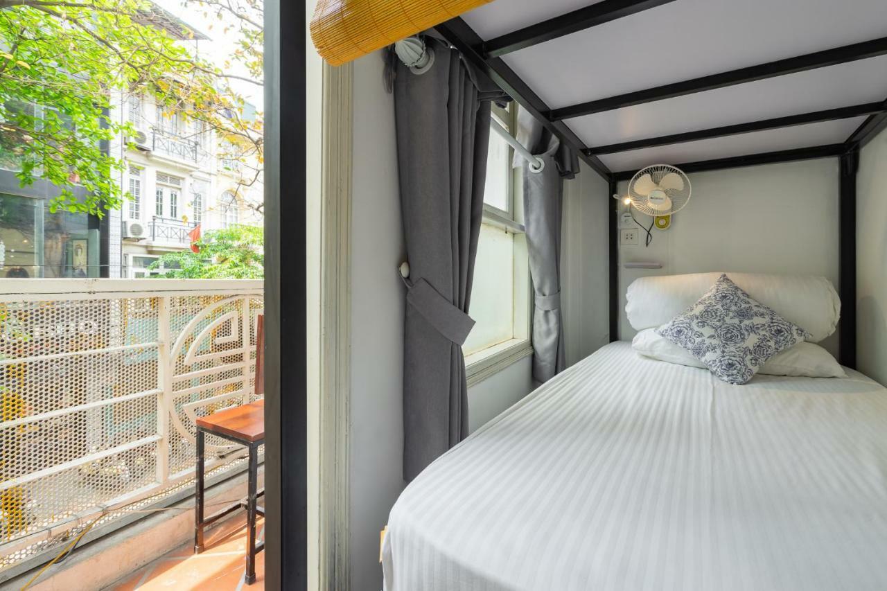 Backy Poshtel Hostel Hanoi Bagian luar foto